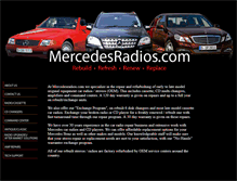 Tablet Screenshot of mercedesradios.com